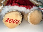 Dan Dee Plush Gingerbread Woman Red Dress Winter Christmas Stuffed Toy 15 