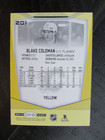 Blake Coleman 2 Card Lot 2024-25 O-pee-chee Calgary Flames  201 Yellow Border