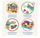 Battat Cooking Chef Role Play Toys Pretend Play Fruit Food Toy For Kids  37 Pcs 