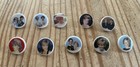 10 Princess Diana Vintage Birchcroft Porcelain Buttons