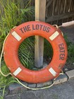 Vintage Boat Life Ring Buoy Nautical The Lotus Eater   Charybdis Rockford Md 30 