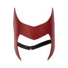 Scarlet Witch Classic Cosplay Faux Leather Tiara Red