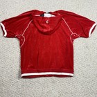 Roca Wear Boys Sweatshirt Sz L Red Retro Y2k Streetwear Hip Hop Urban Throwback
