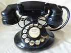 Antique Western Electric 202 Telephone W E1 Handset   5h Dial