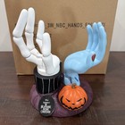 Bath Body Works Nightmare Before Christmas Jack Sally Hands Candle Holder New