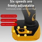 Dewalt Electric Caulking Gun Glass Glue Gun 6 Speeds Cordless Gun Tool Only