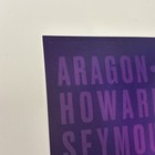 Six  The Musical Window Card Poster  Broadway National Tour  Cast Photo Art 2022