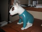 Vintage 1980s Budweiser Bud Light Spuds Mackenzie Light-up Advertising Dog