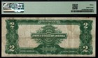 1899  2 Large Size Blue Seal Silver Certificate   Certified Pmg Very Fine 30 
