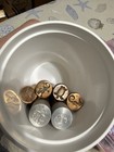 Mixed Lot Of  11 Vintage Brass Stone Wood Wax Seal Stamps