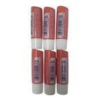 Lot Of 6 Nivea Peach Lip Care 0 17oz Discontinued Formula New Sealed  17 Oz Ea 