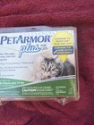 Petarmor Plus For Cats Flea   Tick 3 Doses Over 1 5 Lbs New