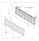 Polaris Tailgate Tube  Genuine Oem Part 5136726  Qty 1