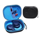 Hard Case For Jbl Tune Black Outside blue Inside