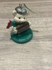 Enesco Green 1993 Hershey s Chocolate Bear Merry Kisses Christmas Ornament