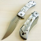 8 75    Pearl Tactical Spring Assisted Open Blade Folding Pocket Knife Hunting