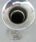 7  Sterling Trumpet Vase 607 Reed   Barton Vintage Silver Weighted Reinforced