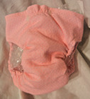 Female Dog Puppy Pet Diaper Washable Pant Sanitary Underwear Pink Polka Dots Xxs