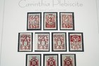 Yugoslavia 1900s-1939 Collection Of 735 Stamps Mint   Used Stored On Album Pages
