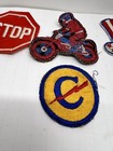 Vintage Patches Lot Of 4 Biker  Stop Military  Vote