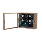 Automatic 12 Watches Watch Winder Led With 6 Extra Storage Box Mabuchi Motors