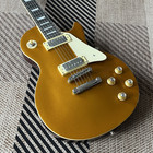 Free Shipping Gold Top Electric Guitar Small Pickups Brown Back In Stock