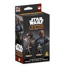 Star Wars  Legion Customizable Rebel Officer   Agent - Tabletop Miniatures