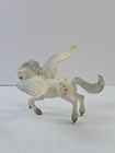 Schleich Pegasus 2004 Blue Sparkle White Winged Flying Horse 6  Wide
