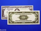 Reproduction  500 1934 Frn Us Paper Money Currency Copy