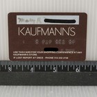 Vintage Kaufmann s Department Store Charge Card Collectible - Embossed