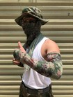 Surplus Chinese Army Type 21 Neckcloth Face Mask Reversible Double Camo Cuff