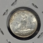 1965 Canada Silver   800  10 Cents- Canadian Coin- Free Shipping Dime  21