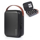 Sunglasses Travel Organizer Case - Hard Shell  Adjustable Slots For Multiple Pai