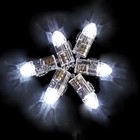 12pcs White Mini Led Balloon Light Paper Lantern For Wedding Party Decoration