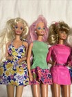 Vintage Mattel Doll Lot Of 6- Mixed Barbie Dolls Casual Skirt Dress Outfits