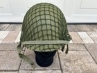 Captured Desert Storm Kuwait Army M1 Helmet Copy Iraqi Military Net Bringback