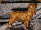 Vintage Brass Cocker Spaniel K   O Co  Merrill Wis