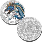 2024 Fiji Silver Year Of The Dragon Fractional Set