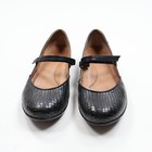 Dansko Lilly Black Leather Slip On Round Toe Mary Jane Shoes Womens Size  37 