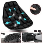 Motorcycle Seat Cushion Comfort Pillow Pad Cover Gel Pressure Relief Universal
