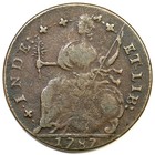 1787 17-g 3 R-4 Connecticut Colonial Copper Coin