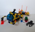 Lego Aquazone Crystal Explorer Sub 6175 2 Aquanaut Minifigs 100  Complete 1995