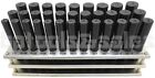 33pc Jumbo Transfer Punch Set 1 2  To 1  Machinist Thread Tool W  Metal Stand