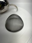 Vintage Wine Funnel 6 5    Curved Spout W  Strainer Silver Plated