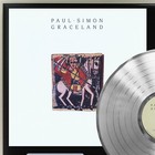 Paul Simon - Graceland Silver Lp Record Plaque Display