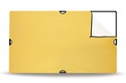Westcott 42 X 72in Medium Scrim Jim Gold white Reflector  fabric Only 