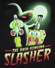 Spongebob Squarepants Mens The Hash-slinging Slasher Black Shirt New M-2xl