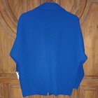 J s Women s Dark Blue Batwing Blazer With Back Stitching Star Pattern  Big Size
