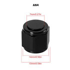 2pcs  4 6 8  10 12 Female An Flare Fitting Cap 6an 8an 10an Block Off Aluminum