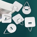 50 adhesive Plate Hangers For The Wall Disc Hanger Invisible Picture Holder Set